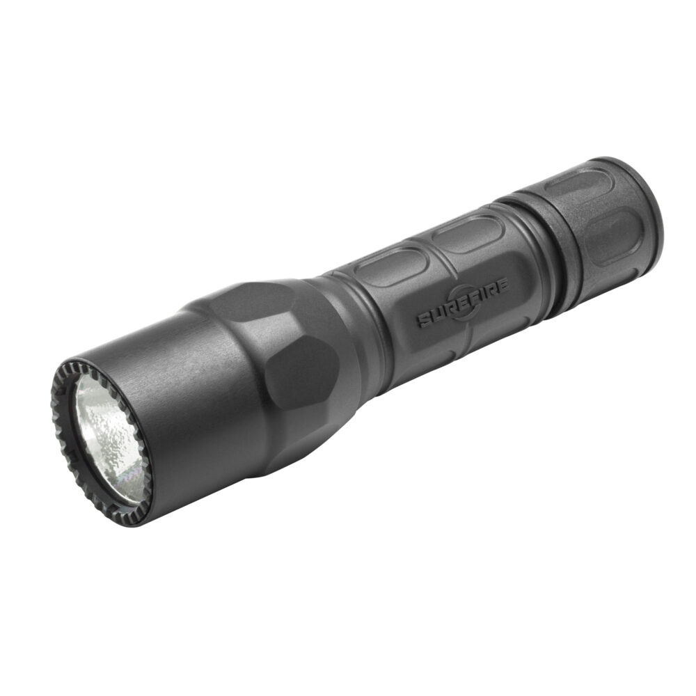 Surefire G2X LE Dual-Output LED Tactical Flashlight, 600 Lumens, Black (1F-184224)