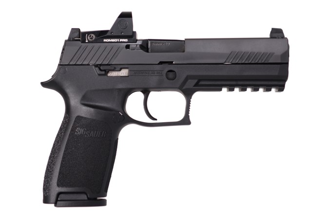 Sig Sauer P320F 9mm Pistol with Romeo Zero, SPP (W320F-9-BSS-RXP)-Sig Professional Program