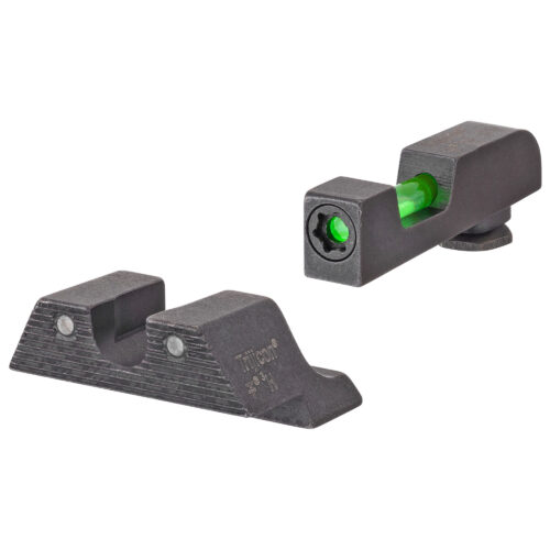 Trijicon DI Night Sight Set, Tritium and Fiber Optic, Fits Glock Standard Frame (601102)