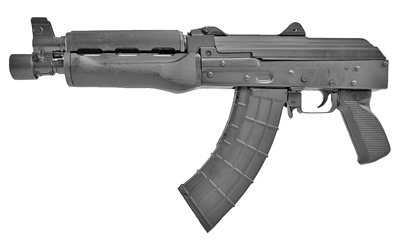 Zastava ZPAP92 AK Pistol, 7.62X39, 10in. Barrel, Bulged Trunnion, Black (ZASZP92762M)