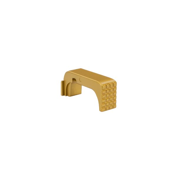 Shield Arms Standard Magazine Catch/Release, Fits Glock 43X/48, Gold (G43X-EMR-GOLD)