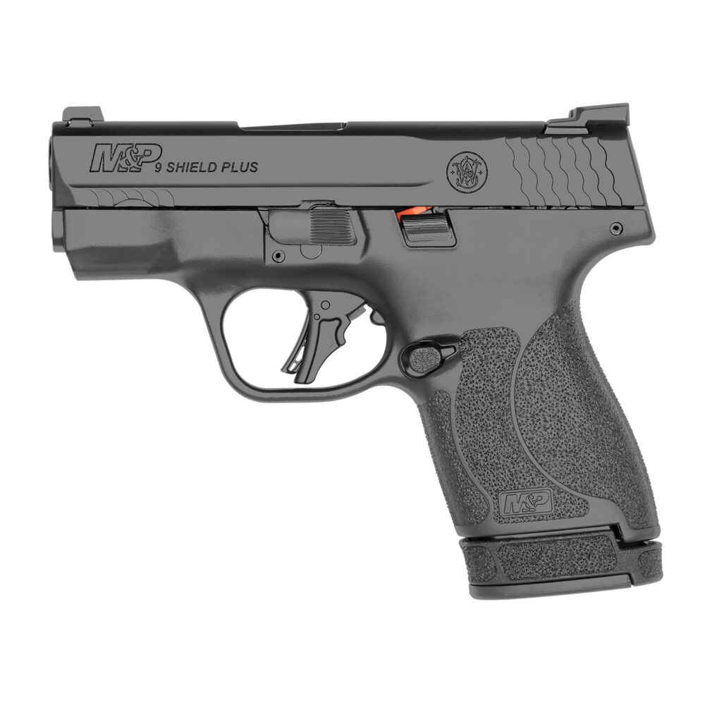 Smith & Wesson M&P Shield Plus 9mm Pistol with Tritium Night Sights, Black (13250)