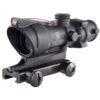 Trijicon ACOG 4x32 Rifle Scope, Illuminated Red Chevron .223/5.56 BDC Reticle, Matte Black (100215) - Image 2