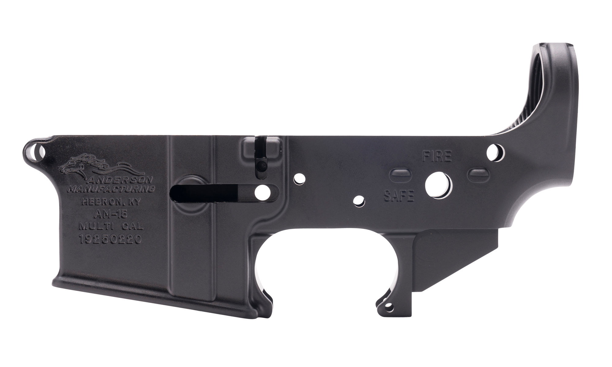 Anderson Manufacturing AM15, AR-15 Stripped Lower Receiver, Black (D2-K067-A000-0P)