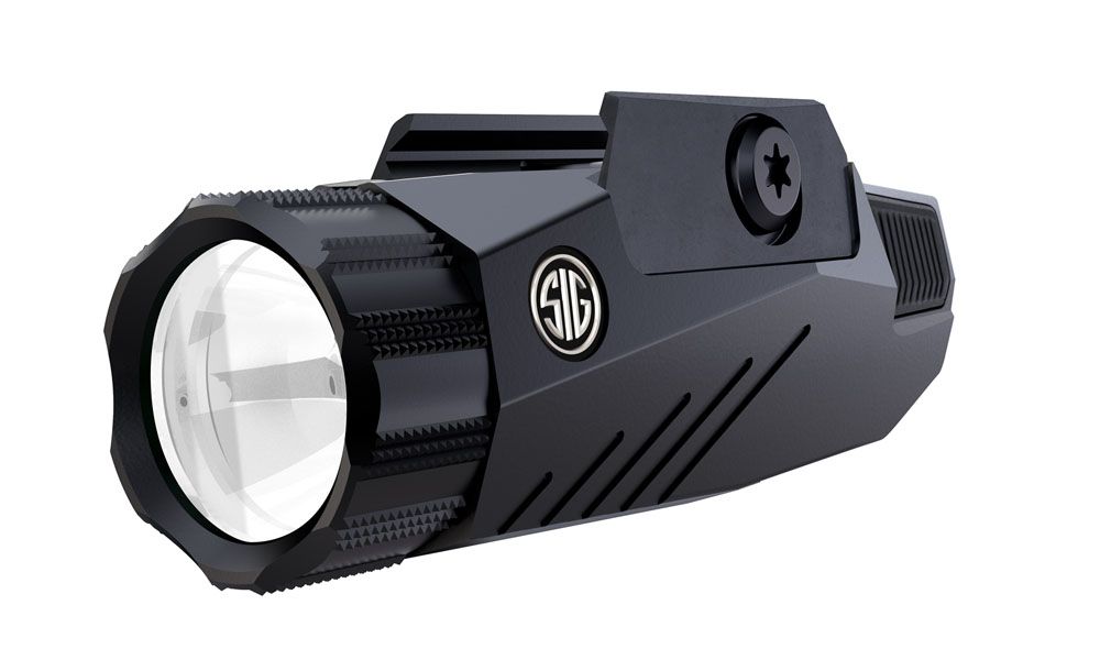 Sig Sauer FOXTROT1 Weapon Mounted Light, 300 Lumens, Ambidextrous LED Flashlight, Black (SOF11001)