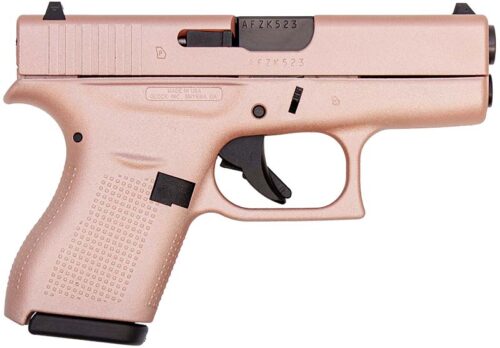 Glock G42 .380ACP Pistol, Rose Gold (UI4250204-RGFXR)