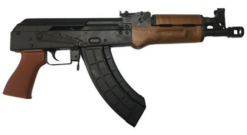 Century Arms US VSKA AK Draco Style Pistol, 7.62X39mm, 10.5" Barrel, Loudmouth Break, U.S Palm Grip (HG6501-N)