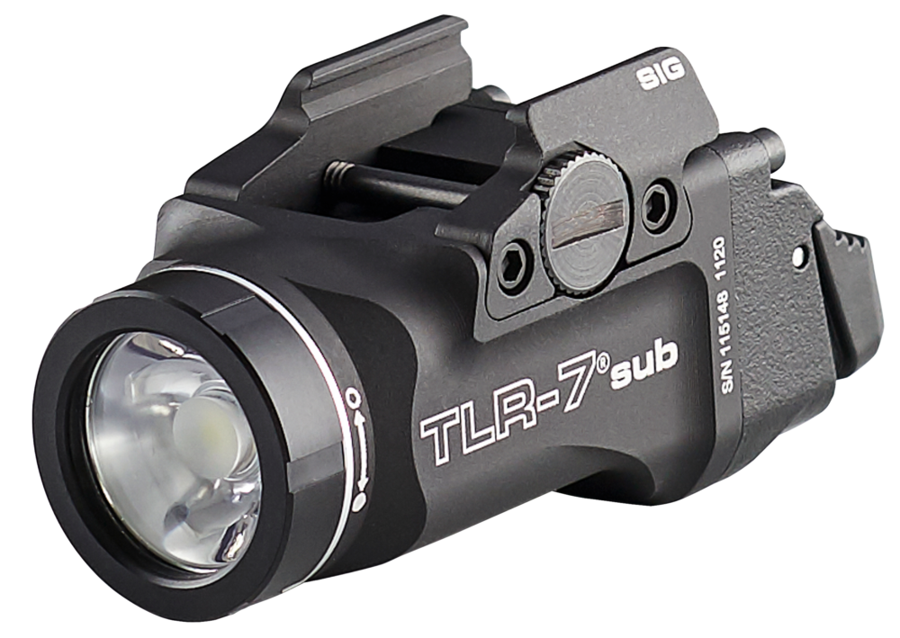 Streamlight TLR-7 Weaponlight, 500 Lumens, For Sig P365/XL, Black (69401)