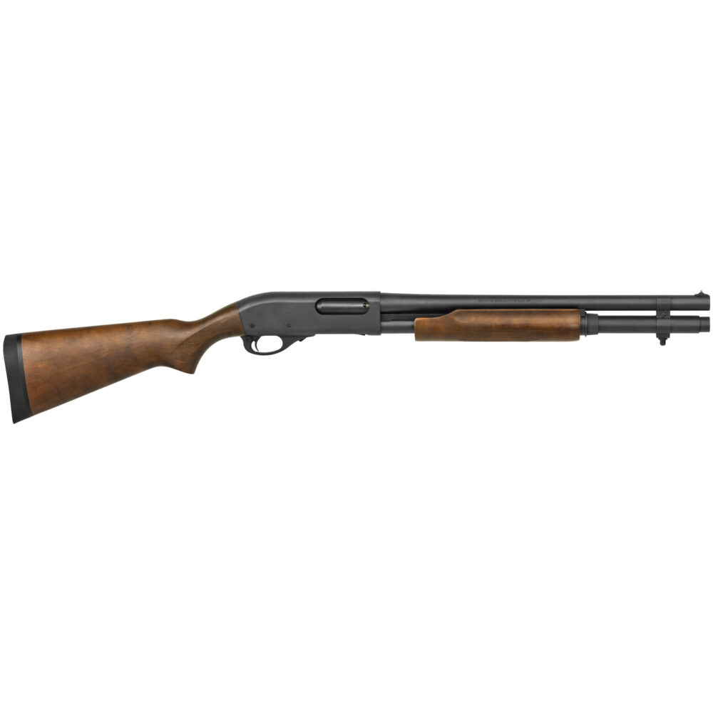 Remington 870 Tactical, 12Ga. Pump Action Shotgun, Right Hand, Hardwood Stock, Black Finish (R81197)