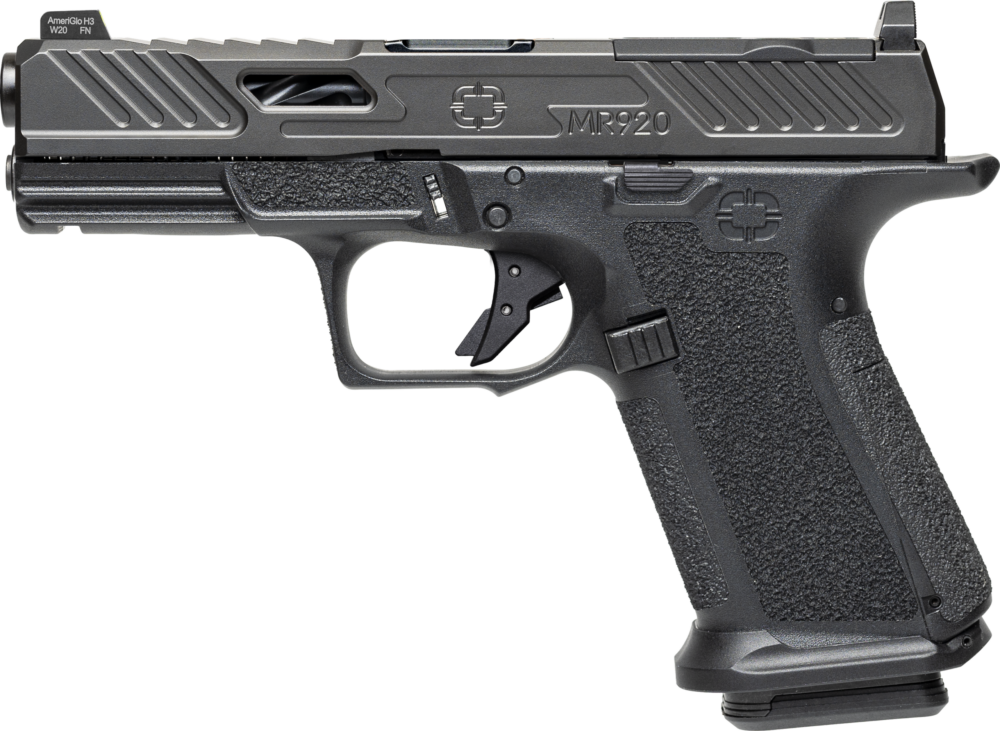 Shadow Systems MR920 Elite, 9mm Pistol, Optic Ready with Night Sights, Black (SS-1012)