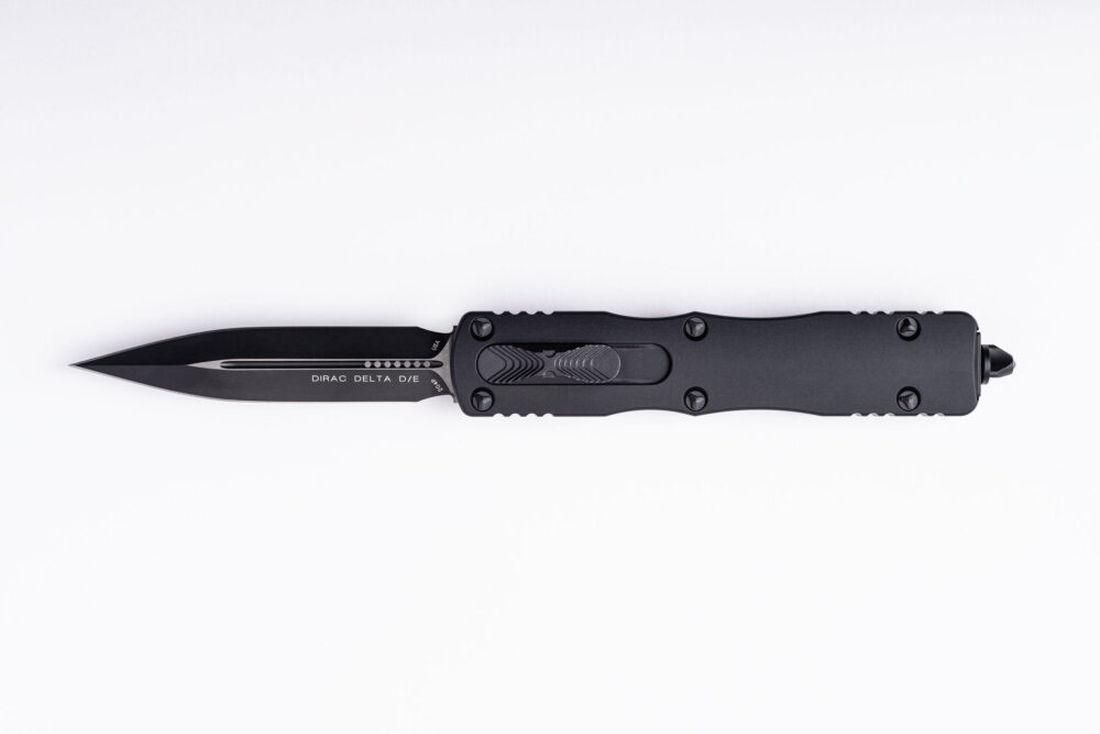Microtech Dirac Delta D/E Tactical, Auto Knife, Black (227-1T)