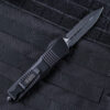 Microtech Troodon OTF Auto Knife, Black (142-1T) - Image 2