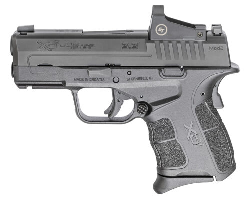 Springfield Armory XD-S Mod 2 OSP Pistol, 45ACP, with Red Dot, Black (XDSG93345BCT)