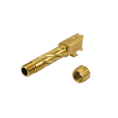 Rival Arms Drop-In Threaded Barrel, for Springfield Hellcat, Gold (RA-RA20H102E)