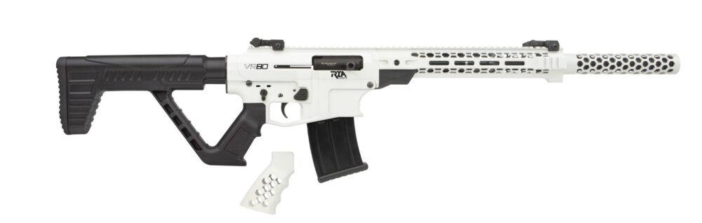 Rock Island Armory VR80 12Ga. Semi-Auto Shotgun, Stormtrooper White (VR80-STW)