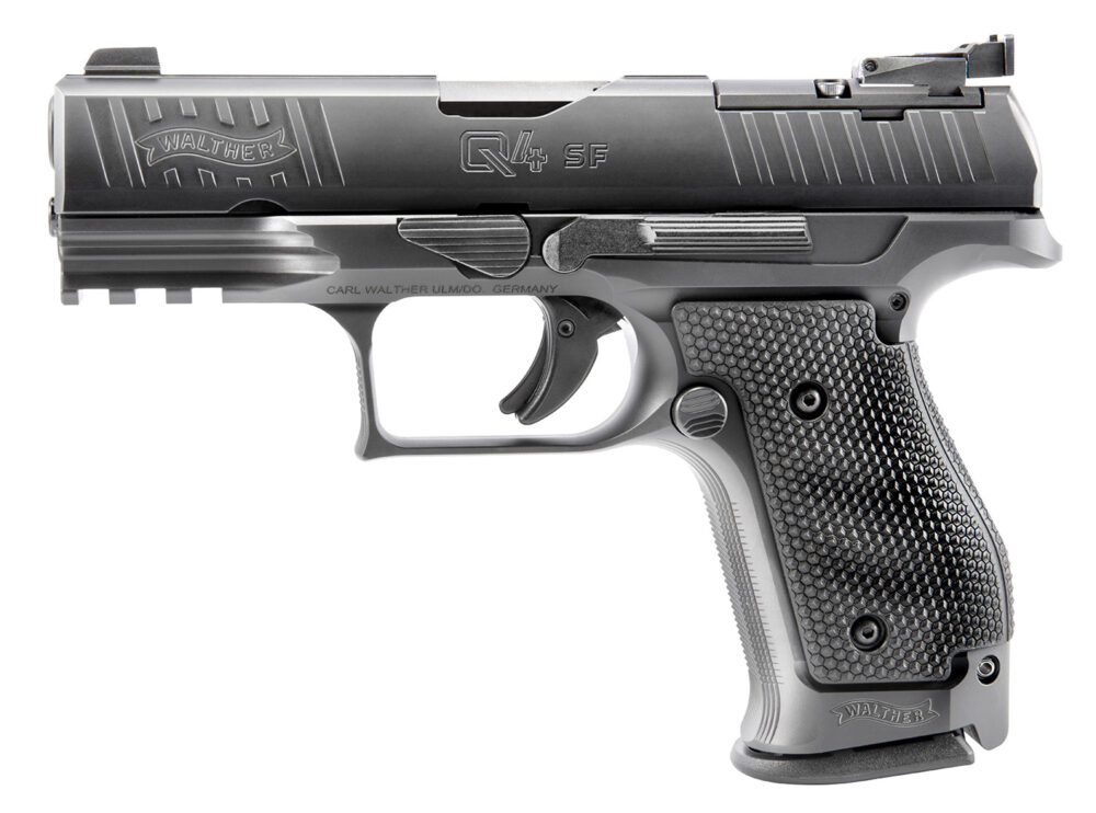 Walther Arms PPQ Q4 9mm Pistol, Optic Ready, Black (2843323)
