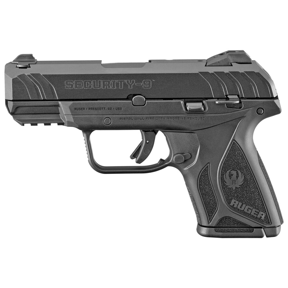 Ruger Security 9, 9mm Pistol, Black (03818)