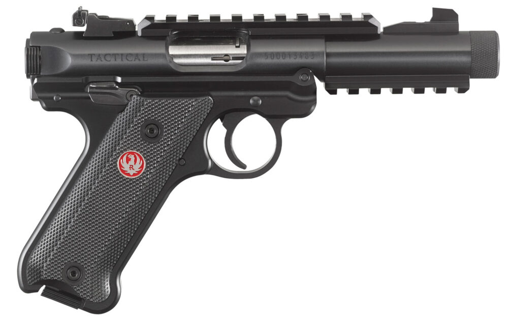 Ruger Mark IV Tactical, 22 LR Pistol, Black (40150)