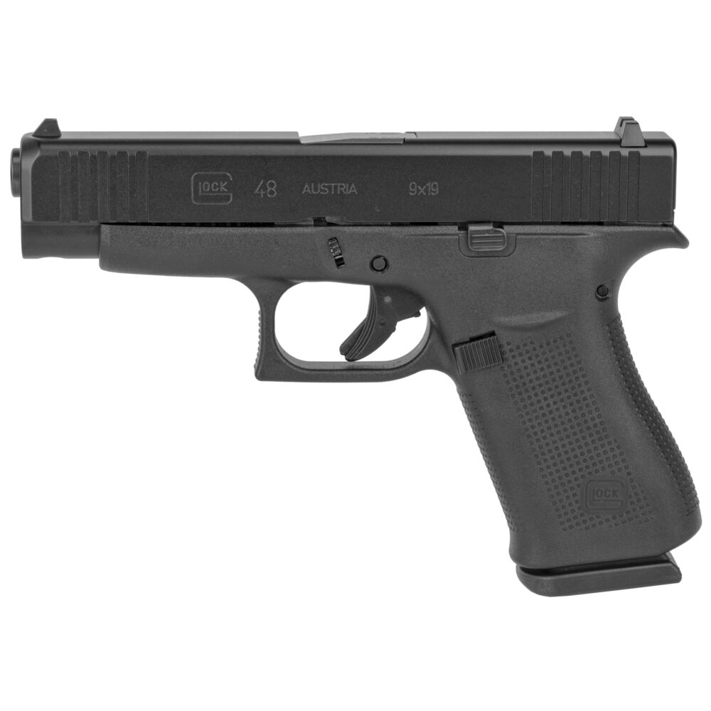 Glock 48 MOS, Black (PA4850202FRMOS)-Blue Label Program