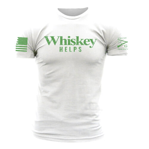 Grunt Style Whiskey Helps T-Shirt, St. Patrick's Day Edition (GS4715)