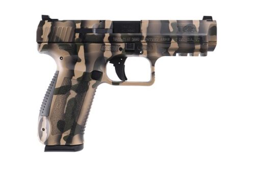 Canik TP9SF Special Forces 9mm Pistol, Exclusive Woodland Camo (HG6632-N)