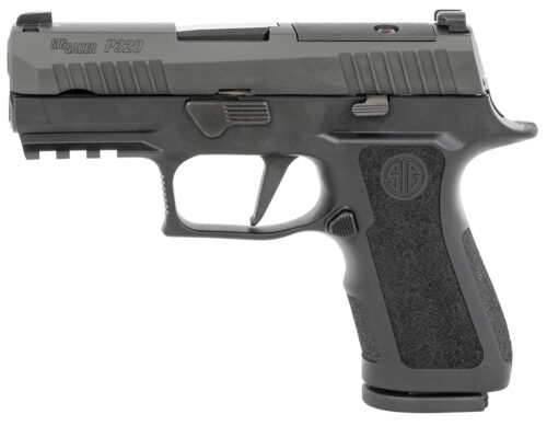 Sig Sauer P320 XCompact 9mm Pistol, Optics Ready w/R2 Base Plate, Black (320XC-9-BXR3P-R2)