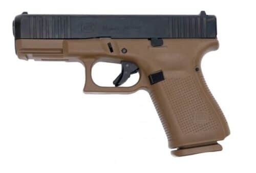 Glock G19 Gen5, 9mm Pistol, FDE (PA195S203DE)