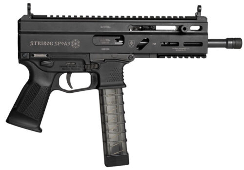 Grand Power Stribog SP9A3 9mm 8" Pistol Black (SP9A3)