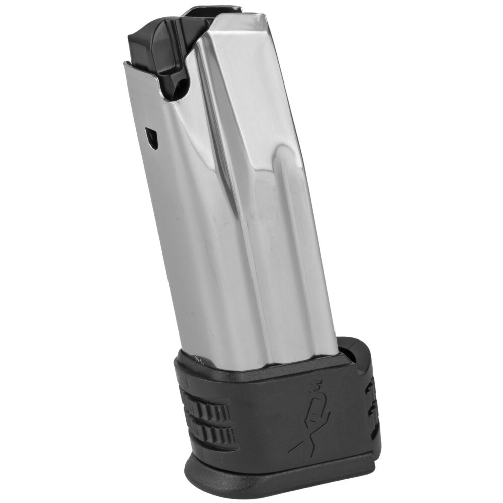 Springfield Armory OEM Pistol Magazine, 10mm, 15rds, Fits XDME Compact, Stainless Steel (XDME50151)