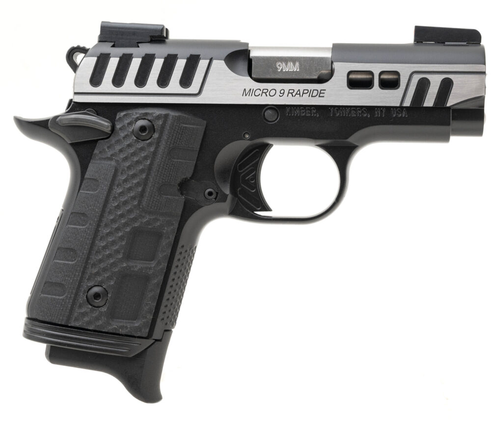 Kimber Micro 9 Rapide Scorpius, 9mm Pistol, Kimpro II Black Finish (3300231)