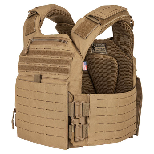 Spartan Armor Systems Leonidas Legend Plate Carrier, Coyote Brown (WBT-LEO-LC-CB)
