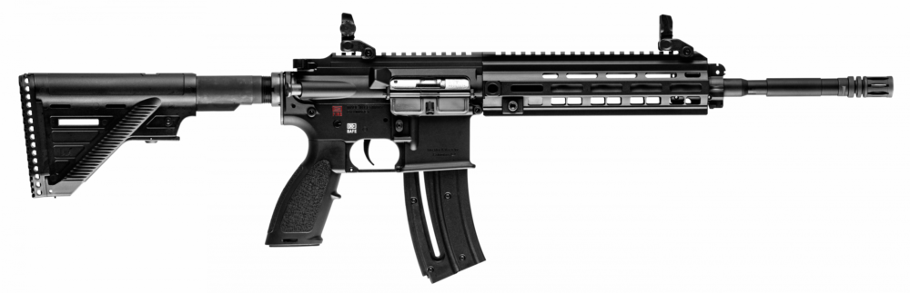 HK 416 Rimfire 22LR AR-Style Rifle, Black (81000401)