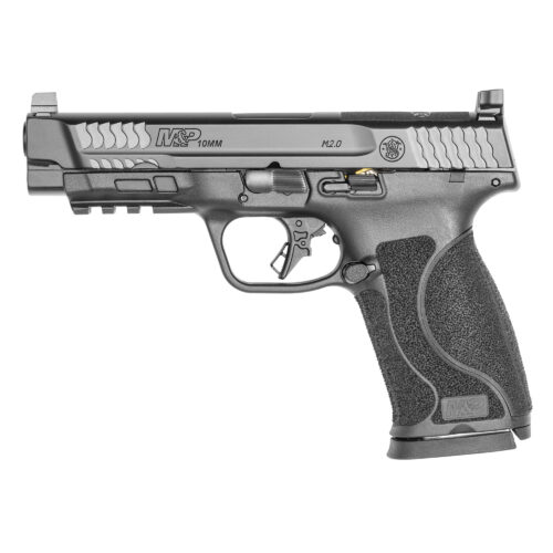 Smith & Wesson M&P 2.0 10mm Pistol, Optic Ready, Black (13387)