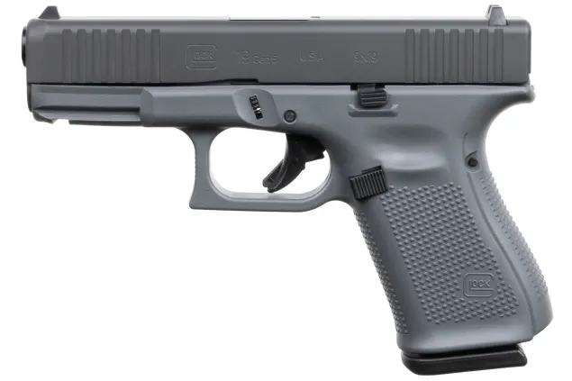 Glock G19 Gen5 9mm Pistol, Custom Grey Finish (ACG-57033)