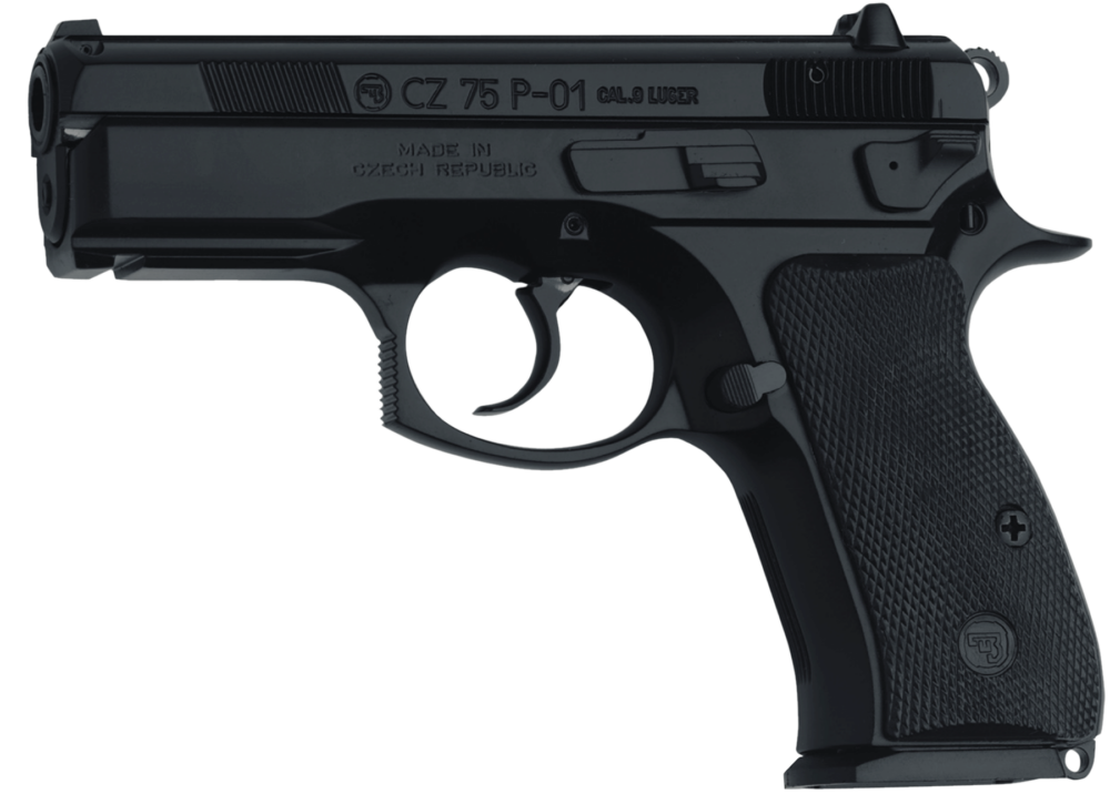 CZ 75 P-01 9mm Pistol, Black (91199)