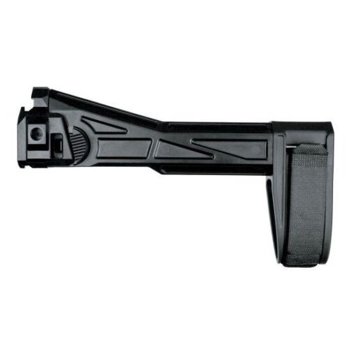 SB Tactical EVO2 Pistol Side Folding Brace Black (EVO2-01-SB)