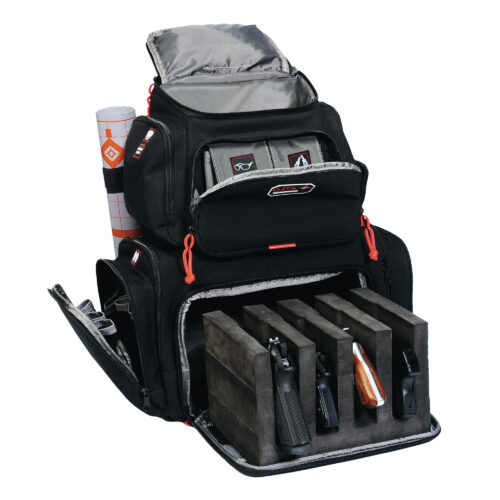 GPS Handgunner Backpack, Black (GPS-1711BP)