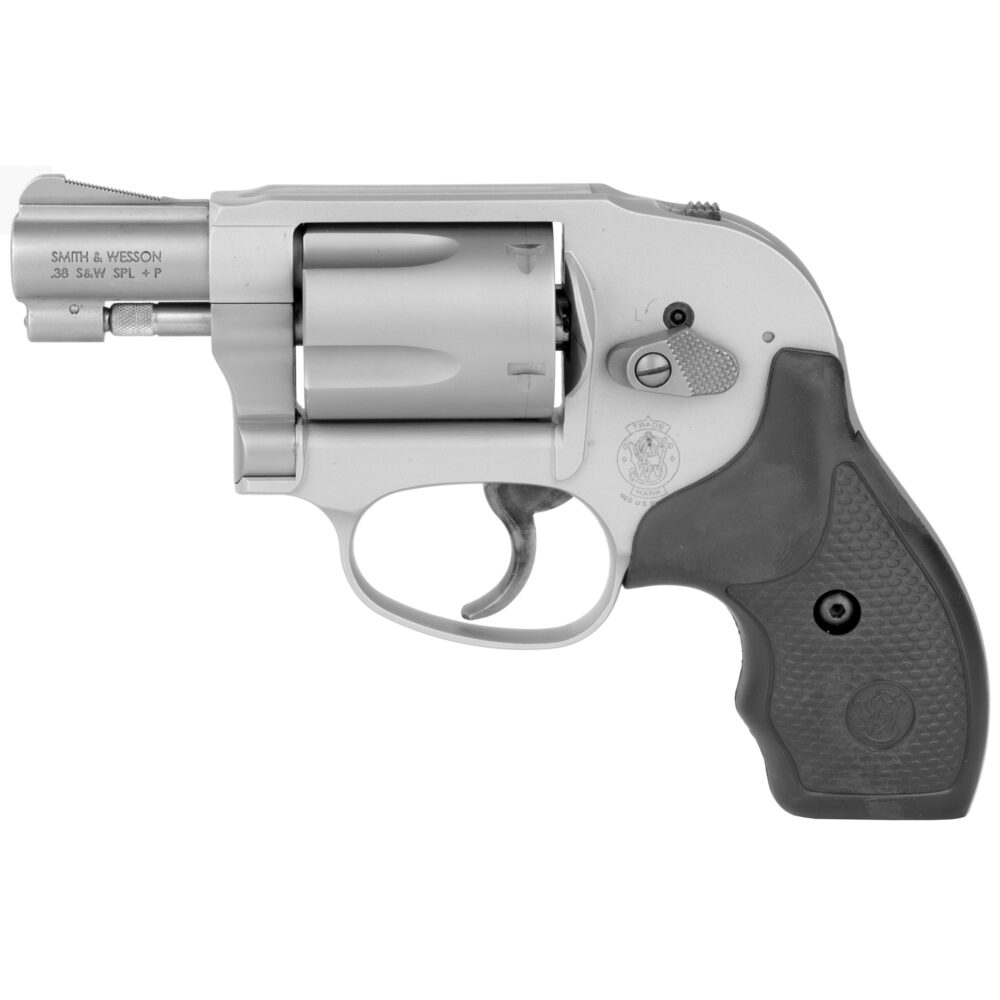Smith & Wesson Model 638 Airweight 38 Special Caliber Revolver, Matte Stainless Finish (163070)