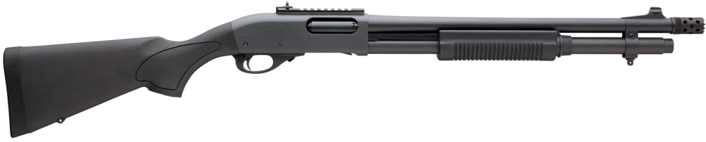 Remington 870 Tactical 12ga. Pump Action Shotgun, Black (R81198)