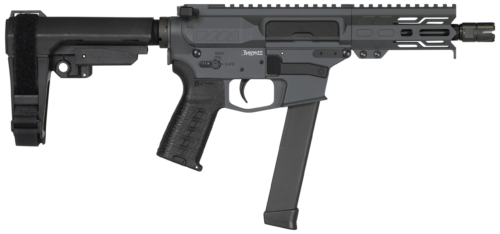 CMMG Banshee MKGS 9mm AR-Style Pistol, Sniper Gray Finish (99A17BE-SG)