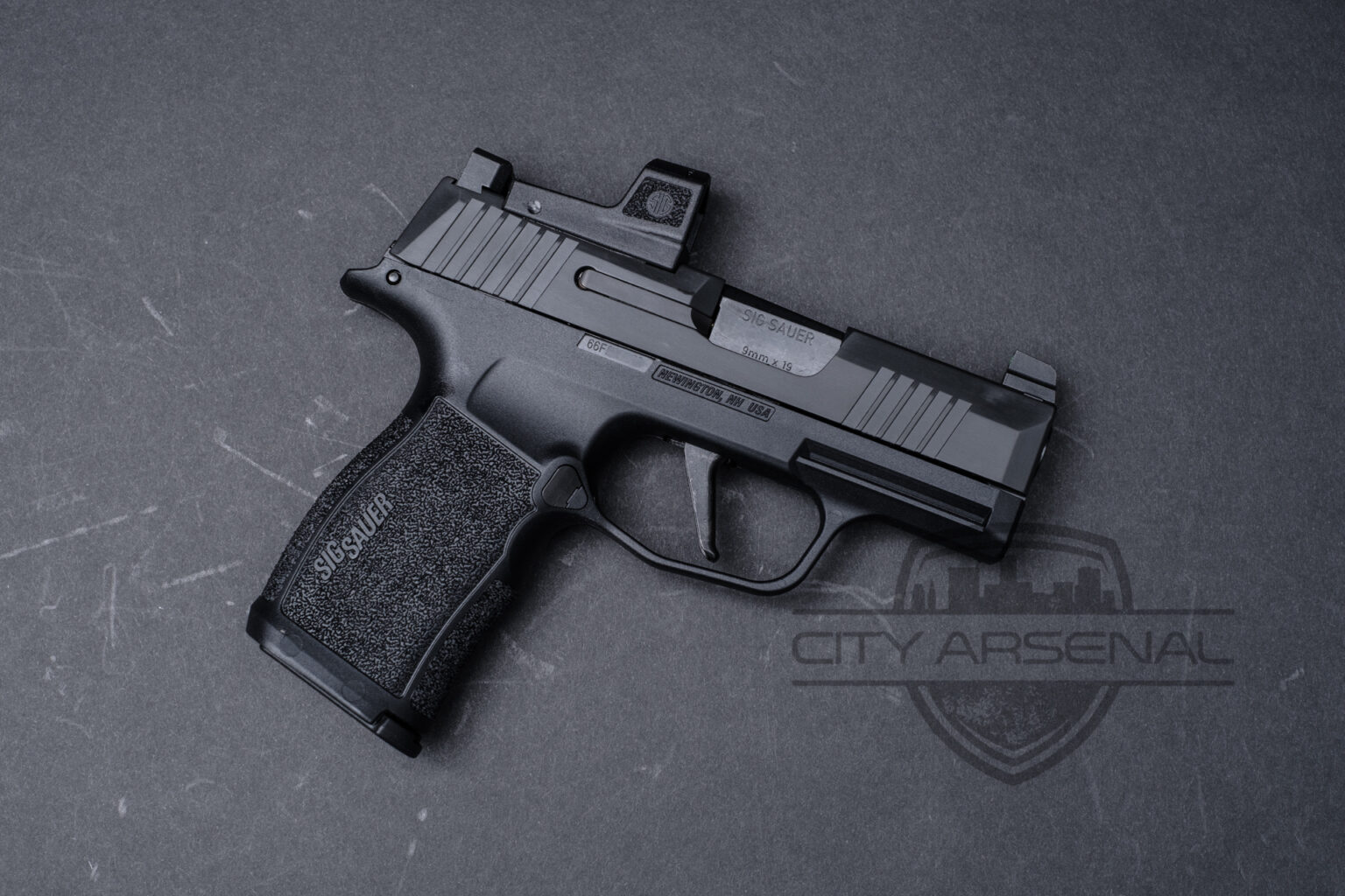 Sig Sauer P365 X 9mm Pistol, ROMEOZero Elite Red Dot Optic, Black ...