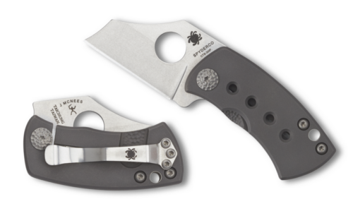 Spyderco McBee Folding Knife, CTS-XHP Blade, Titanium Handle (C236TIP)