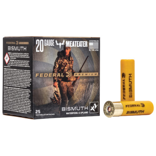 Federal Premium Shotgun Ammunition, 20ga., 3in., #3, 1 1/8oz., Bismuth Shot, 25rd. Box (PBIX2444)