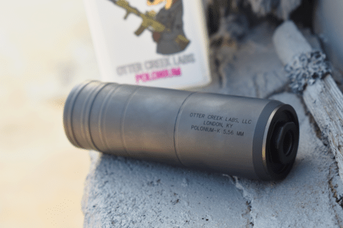 Otter Creek Labs Polonium K 5.56 Silencer, Black (POLK556)