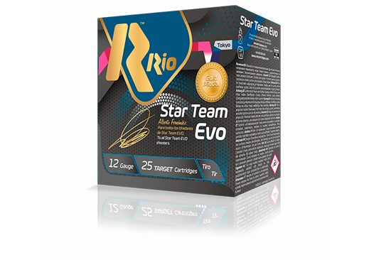 Rio Star Team EVO Target Shotgun Ammunition, 12ga., 25rd. Box (ST28HV8)