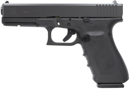 Glock G20 Gen4 10mm Pistol, Black (PG2050203)