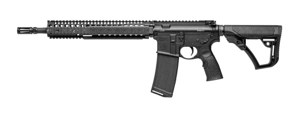 Daniel Defense M4A1 Carbine, 5.56mm NATO, Black (02-088-11249-006) - Exclusive All Black Finish
