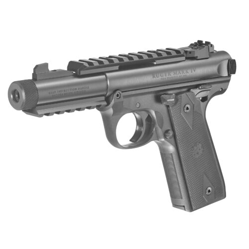 Ruger Mark IV Tactical 22LR Pistol, Black (40149)