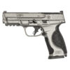 Smith & Wesson M&P M2.0 Metal Frame Pistol, Optic-Ready, Tungsten Gray Finish (13194)