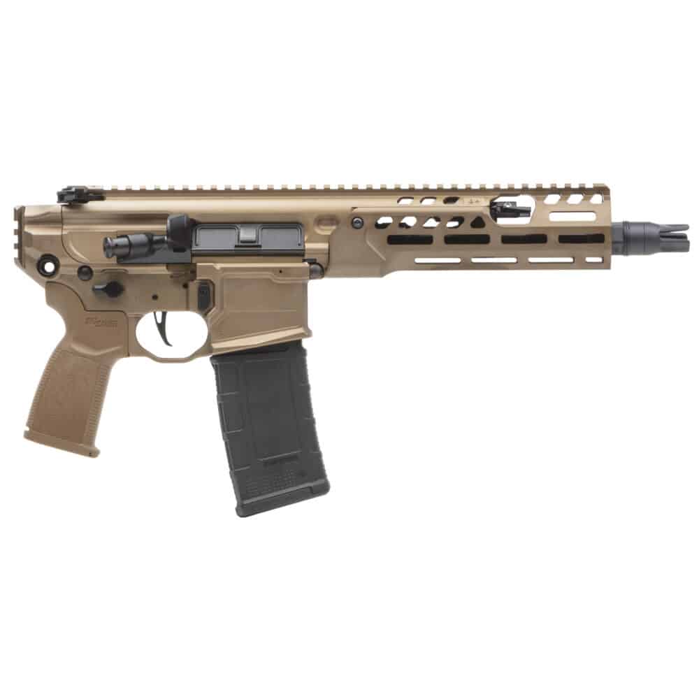 Sig Sauer MCX Spear LT 300BLK Pistol, Coyote, (PMCX-300B-9B-LT)